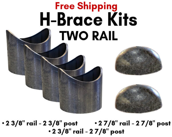 h brace saddle